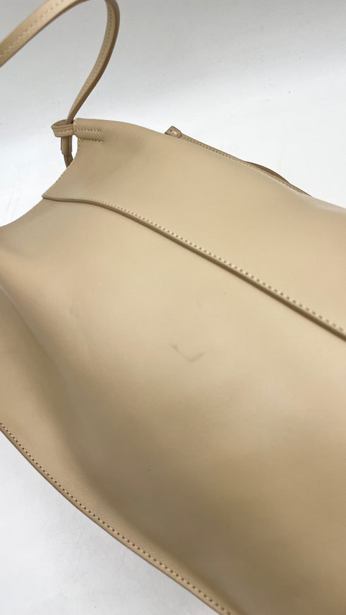 Borsa a secchiello in pelle