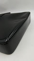 Borsa "arch" nero lucido