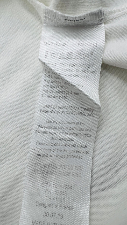 T-shirt cotone bianco