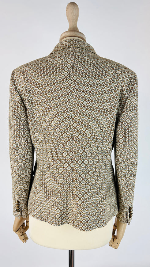 Blazer fantasia geometrica