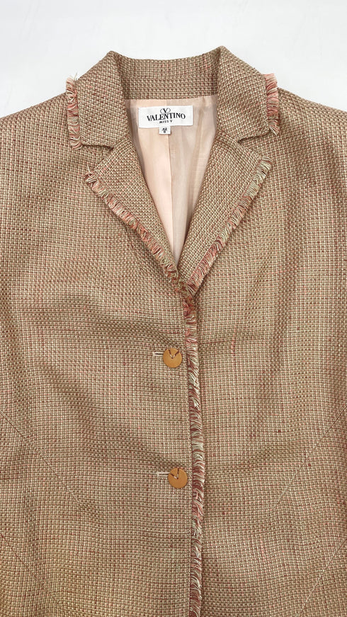 Blazer sfrangiato vintage