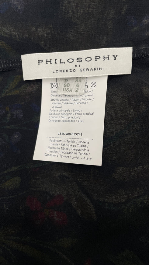 Abito corto stampa primavera