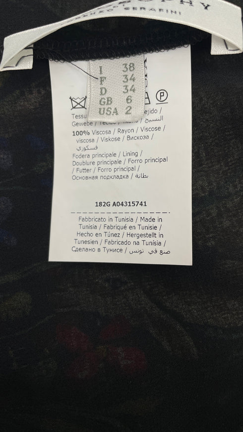 Abito corto stampa primavera