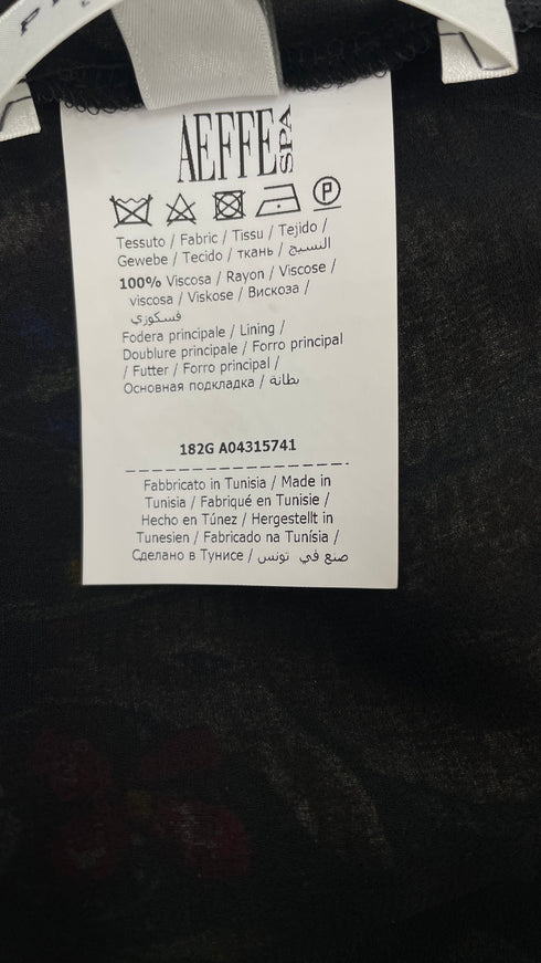 Abito corto stampa primavera