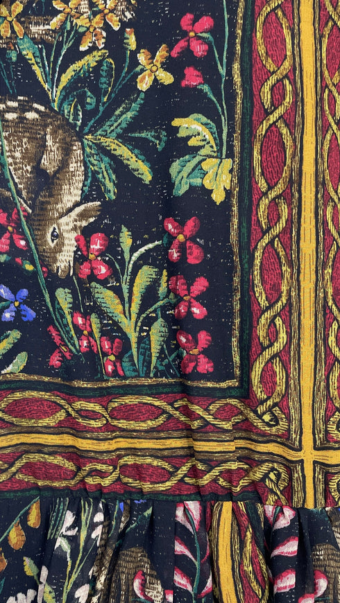 Abito corto stampa primavera