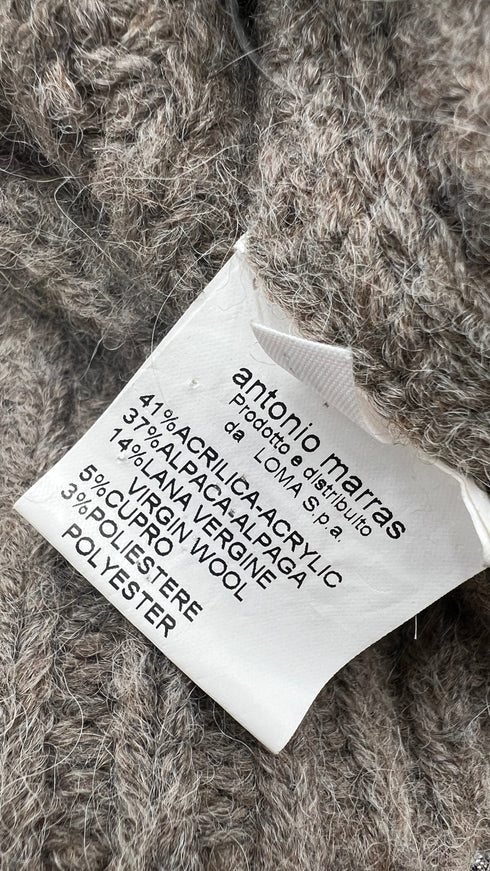 Collo alto colorblock