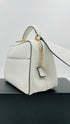 Borsa con tracolla bianca