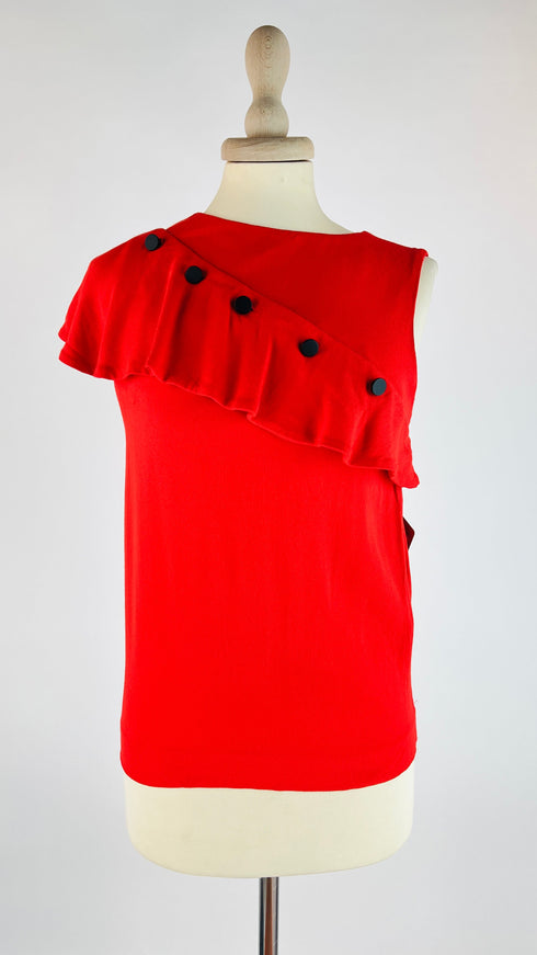 Top monospalla crepe