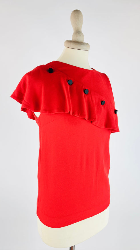 Top monospalla crepe