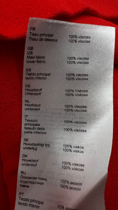 Top monospalla crepe