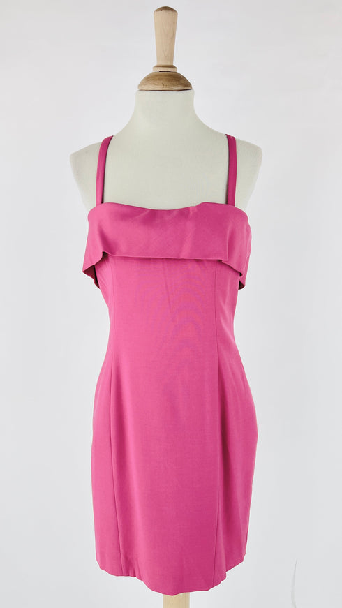 Abito rosa con maxi-fiocco new with tags