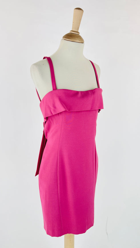 Abito rosa con maxi-fiocco new with tags