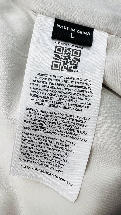 Cappotto in eco-pelliccia