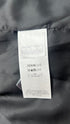 Blazer grigio oversize con cartellino