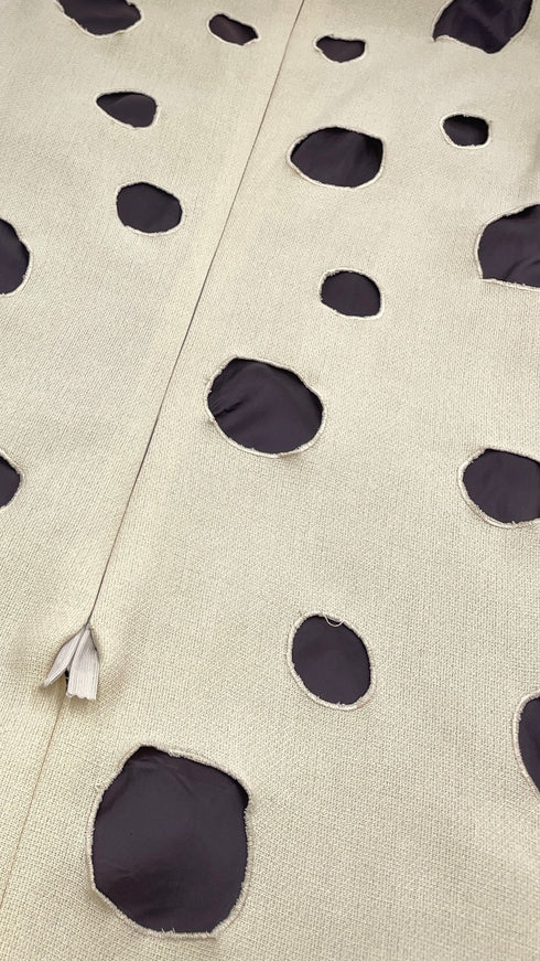 Abito midi cerchi cut-out