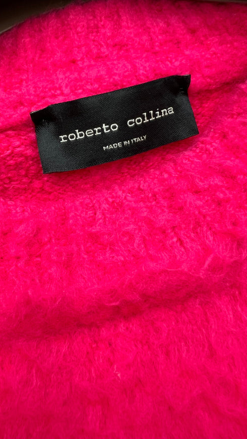 Maglione oversize effetto mohair