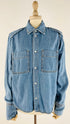 Camicia in denim boxy