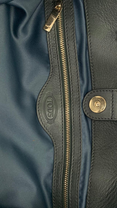 Borsa in pelle verde