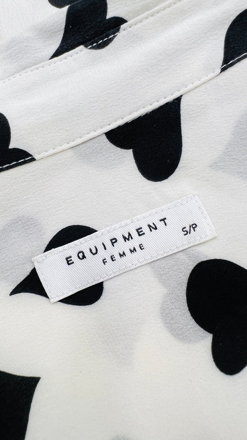 Camicia fantasia a cuori