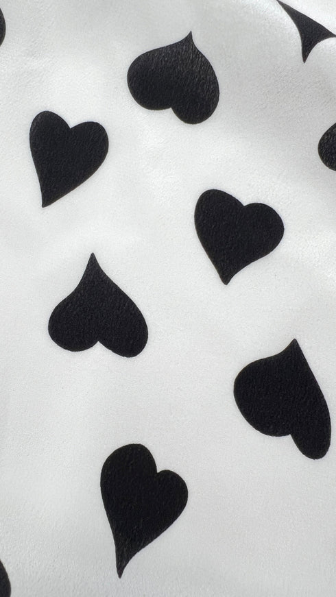 Camicia fantasia a cuori