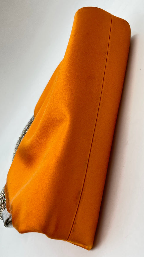 Borsa in raso con strass