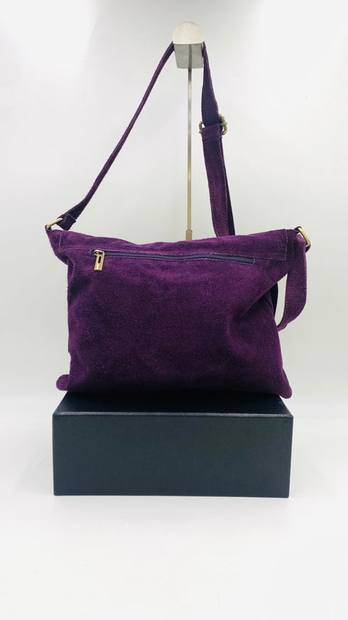 Borsa postina in suede