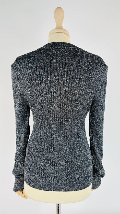 Maglia girocollo lurex