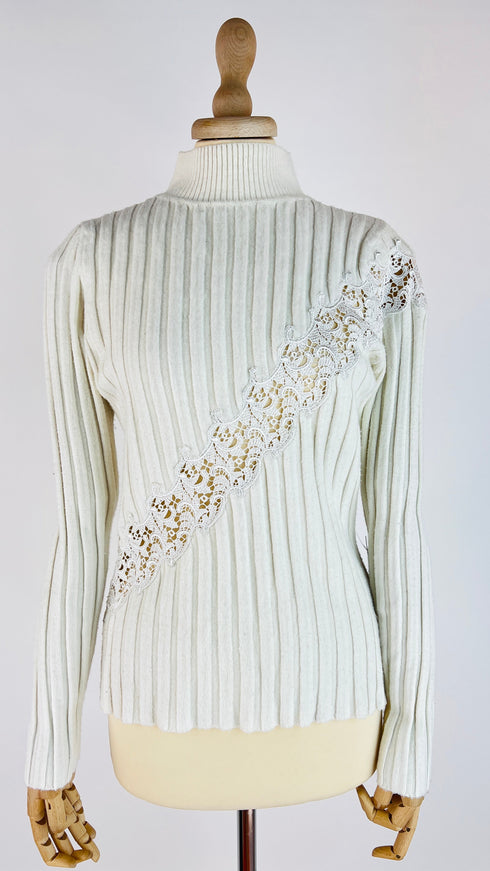 Maglia inserti pizzo