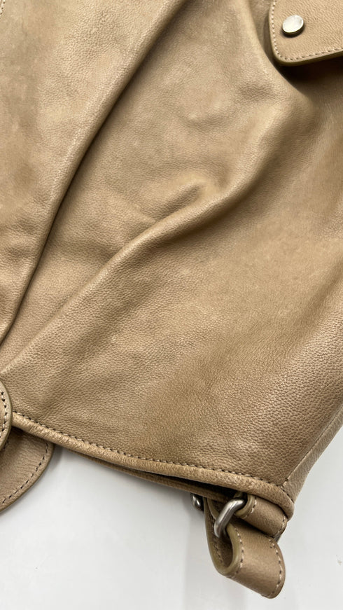 Borsa a mano in pelle