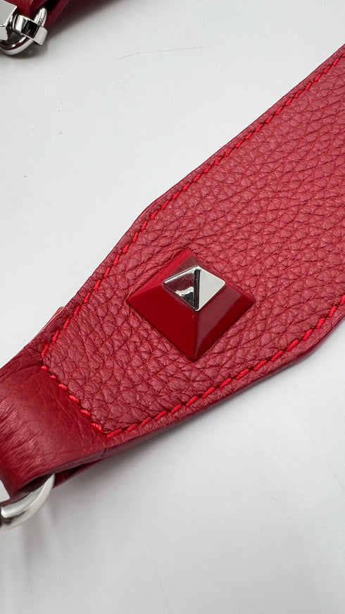 Borsa in pelle lavorata