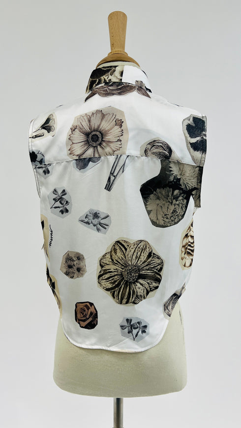 Camicia stampa collage