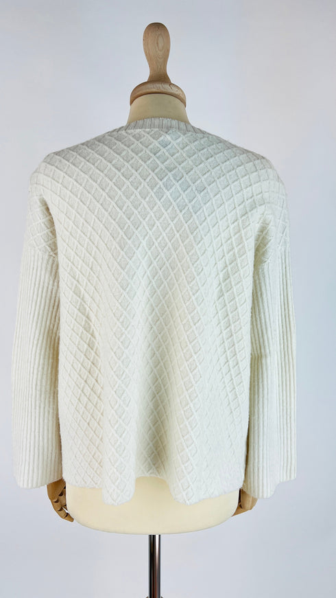 Maglia girocollo rombi