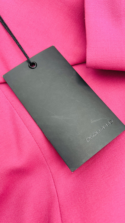 Abito rosa con maxi-fiocco new with tags
