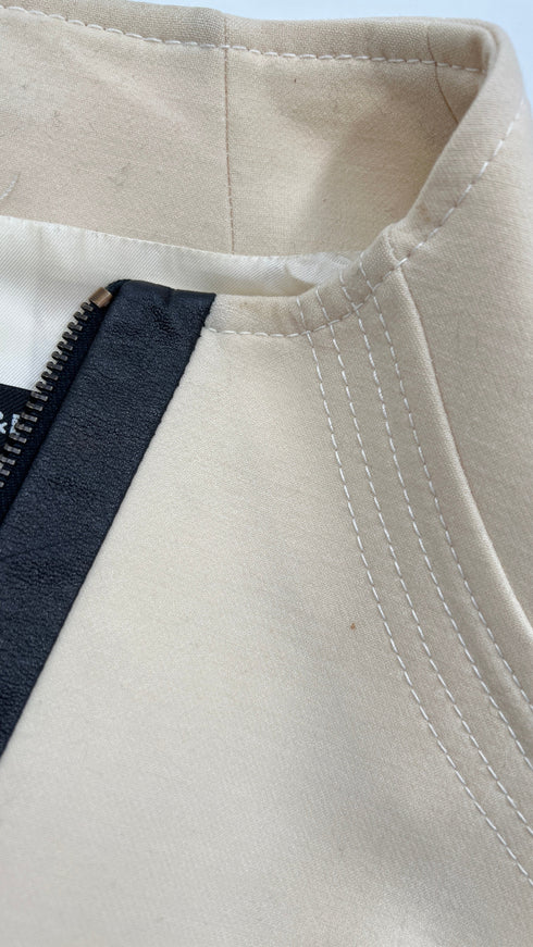 Giacca in lana con zip