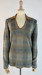 Polo a scacchi lurex