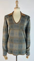 Polo a scacchi lurex