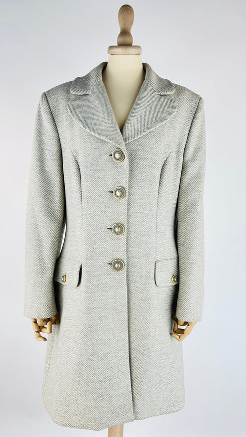 Cappotto spina di pesce vintage