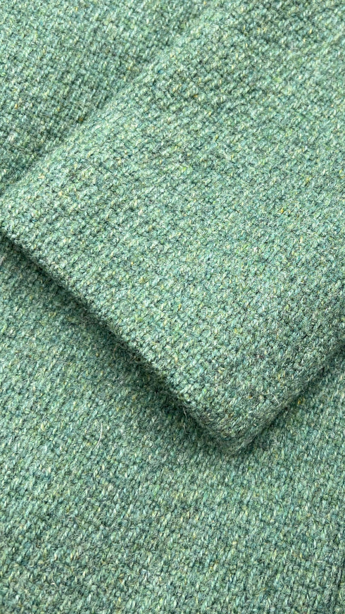 Cappotto in lana verde