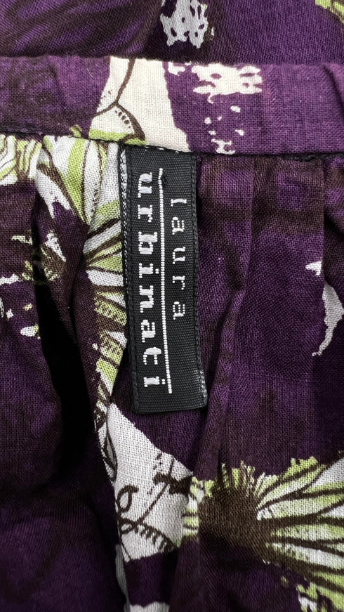 Gonna corta con stampa mix