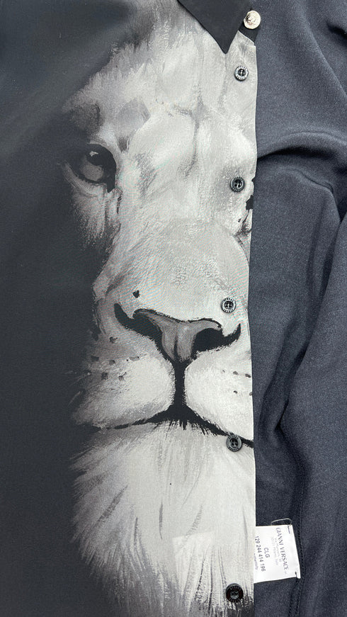 Camicia Leone stampato