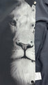 Camicia Leone stampato