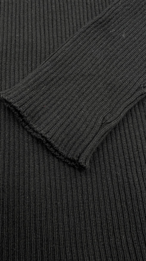 Maglia girocollo con cartellino