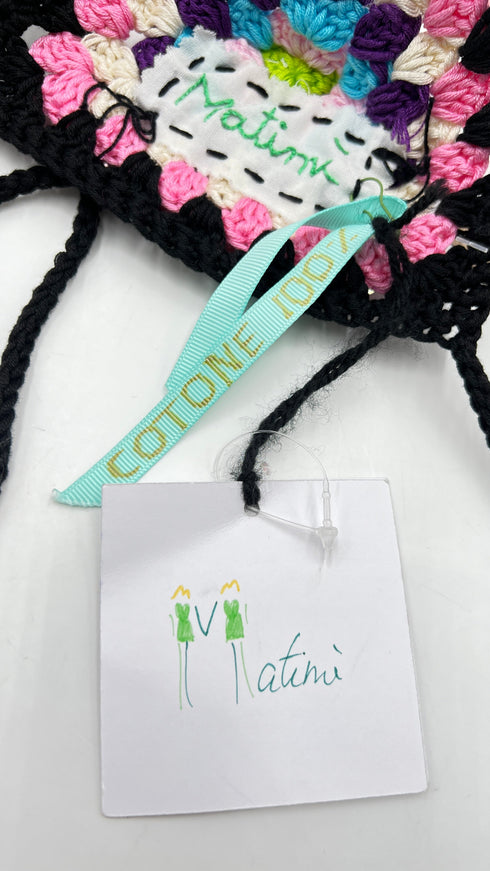 Top bra con paillettes