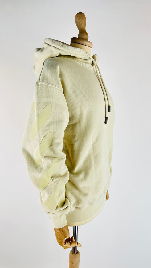 Felpa logo in cotone