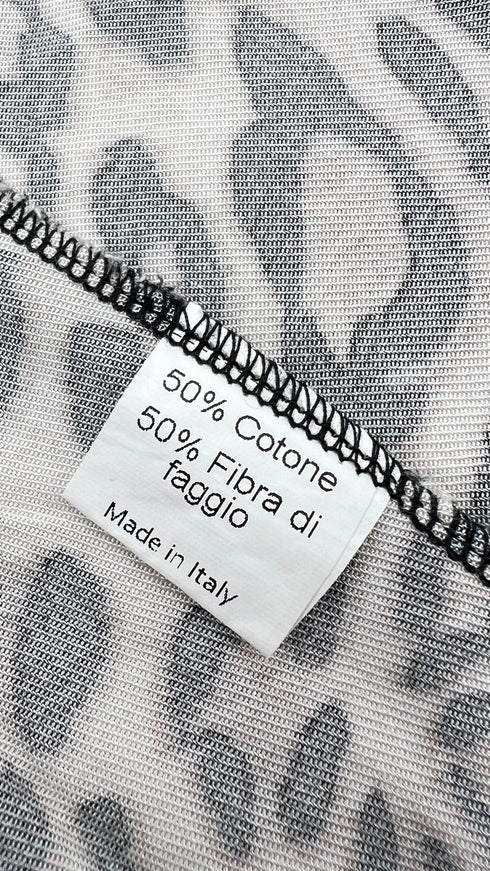 Vestaglia midi animalier