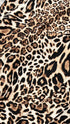 Vestaglia midi animalier