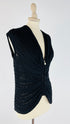 Gilet maglia con zip