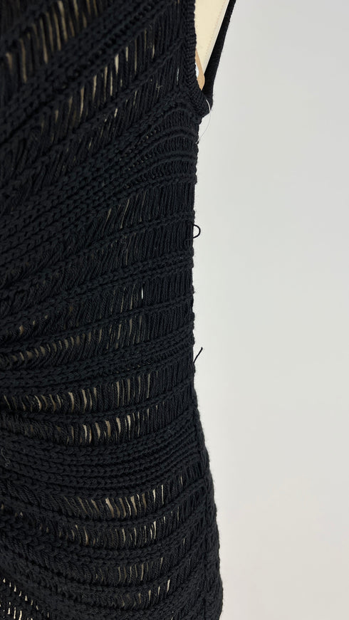 Gilet maglia con zip