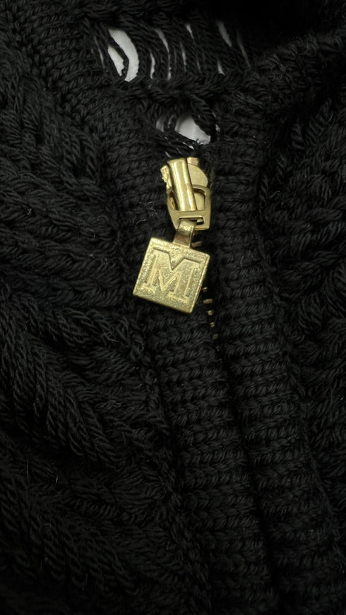 Gilet maglia con zip