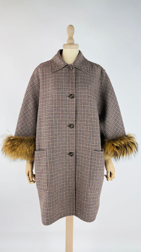 Soprabito sfoderato in lana